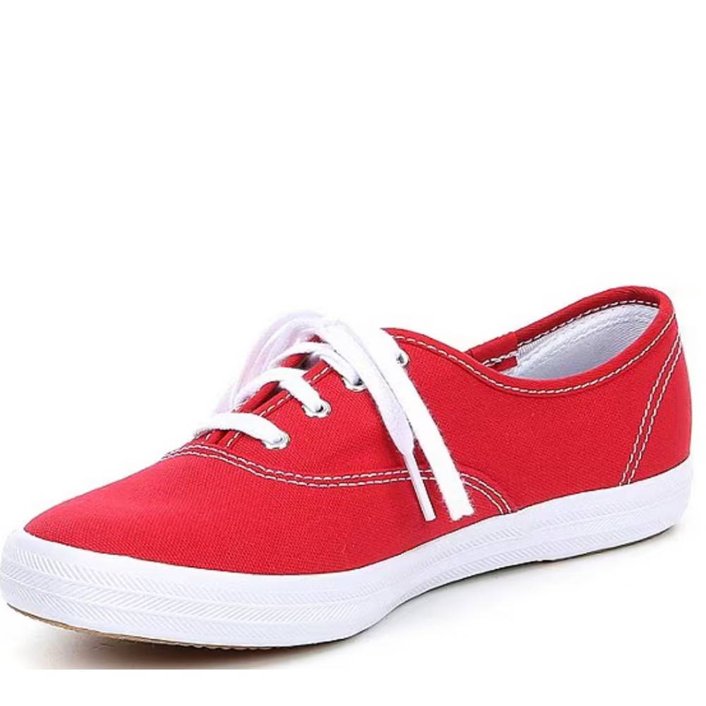 Keds Red Canvas Sneakers